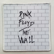 PINK FLOYD 官方原版 The Wall 正方白色 (Woven Patch)